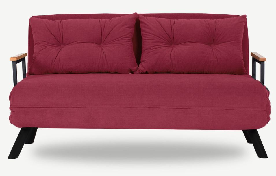 Fauteuil convertible tissu SYLVANO - 1 ou 2 places - Photo n°1