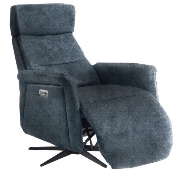 Fauteuil de relaxation électrique microfibre Dyana - 3 couleurs - Photo n°1