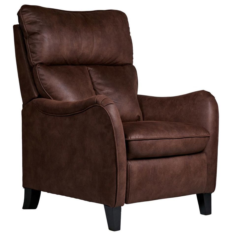 Fauteuil de relaxation manuel microfibre Mika - Photo n°1