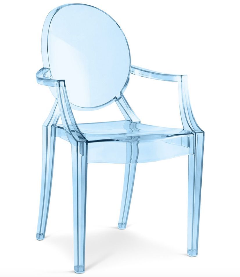 Fauteuil design en polycarbonate transparent ou Opaque - Collection Louiva - Photo n°1