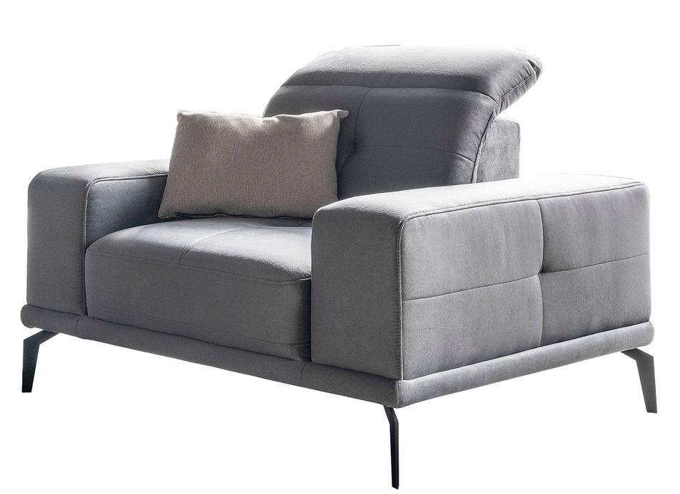 Fauteuil design en velours TORPILLE - Photo n°1