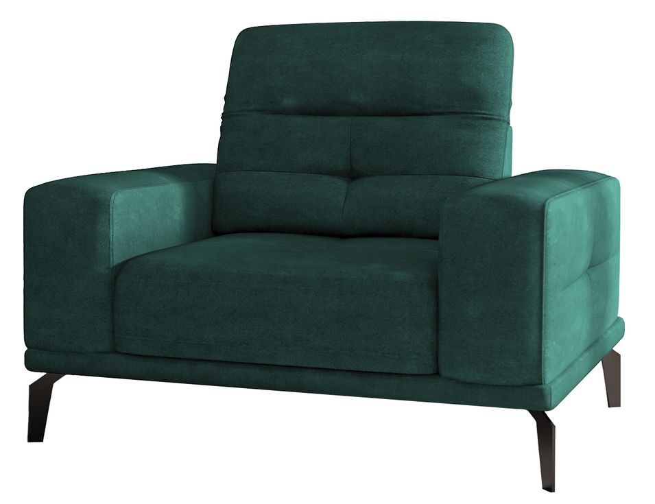 Fauteuil design en velours TORPILLE - Photo n°1