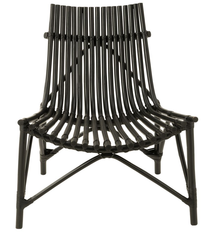 Fauteuil design MARGERY – L’élégance minimaliste du rotin naturel - Photo n°1
