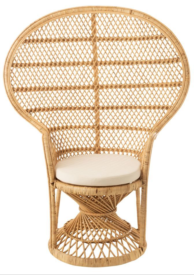 Fauteuil en rotin PIKI – L’élégance naturelle au style iconique - Photo n°1