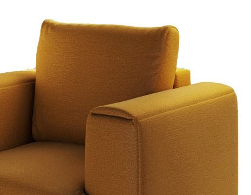 Fauteuil en velours DAVINA - Douceur luxueuse - Photo n°3