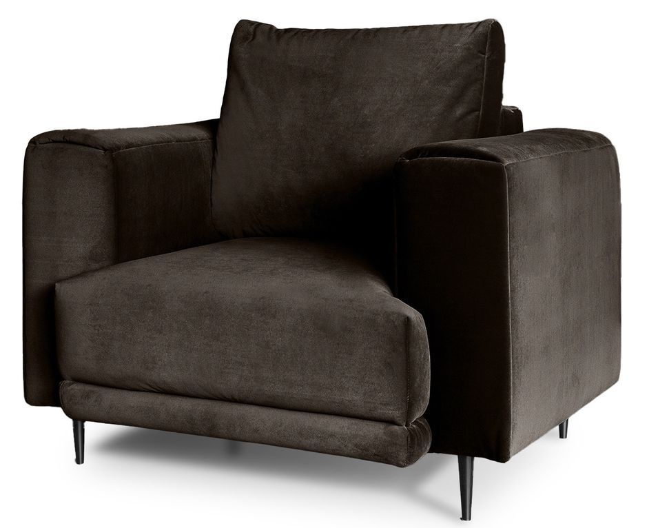 Fauteuil en velours DAVINA - Douceur luxueuse - Photo n°4