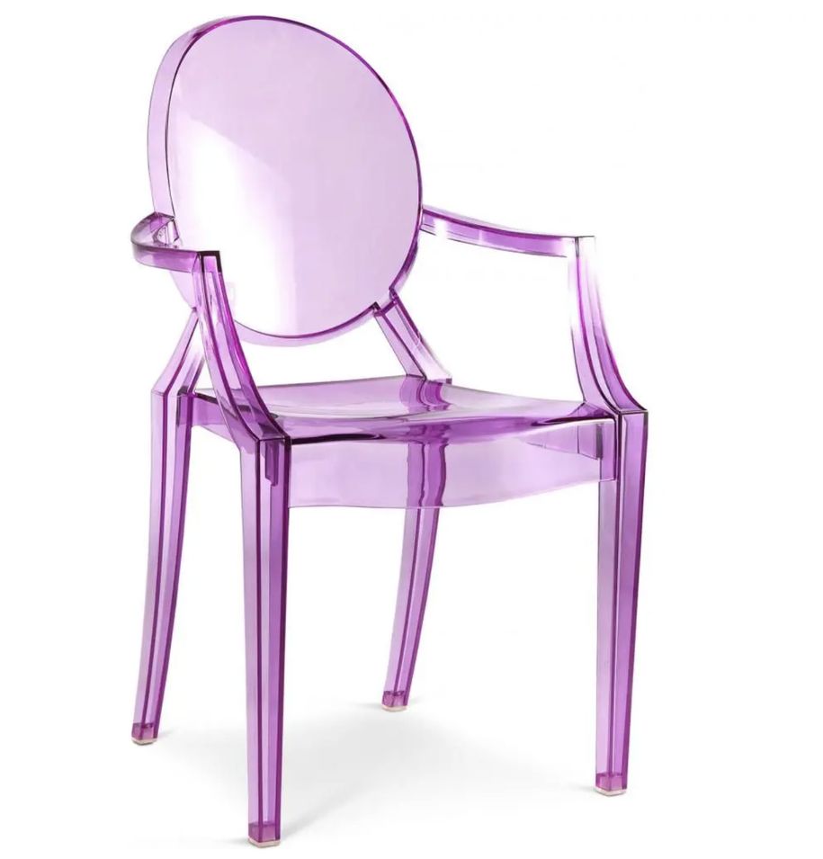 Fauteuil enfant transparent ELIZA - Photo n°1