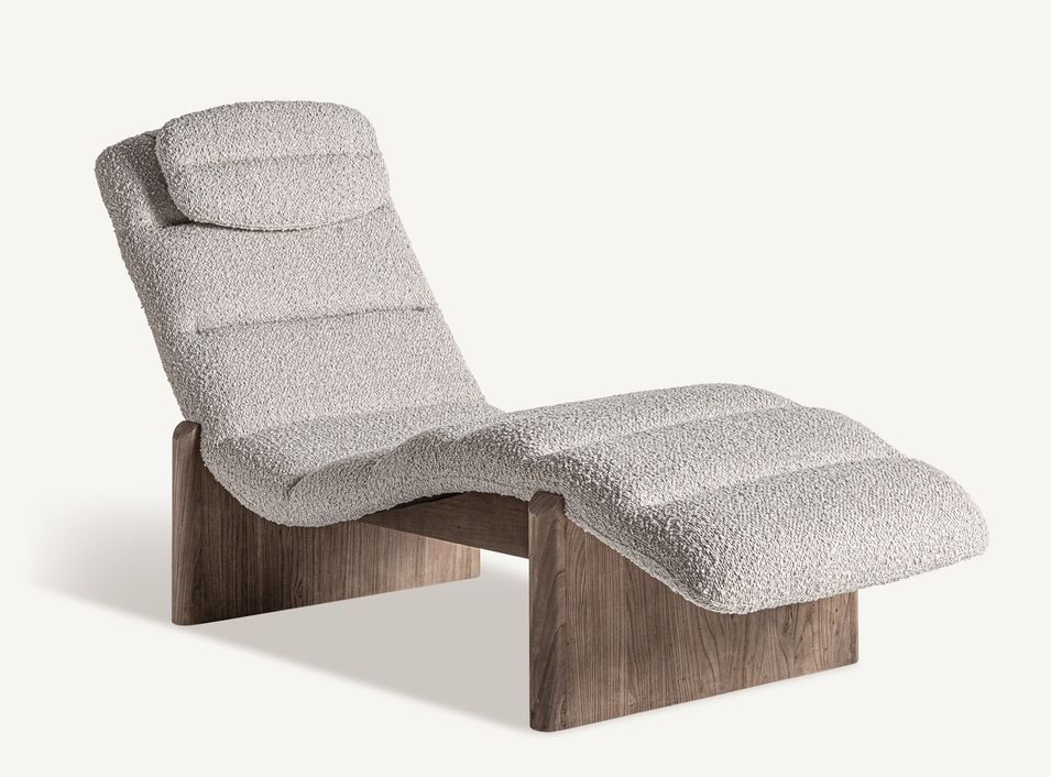 Chaise longue JACQUARD – Design estudi{H}ac - Photo n°1