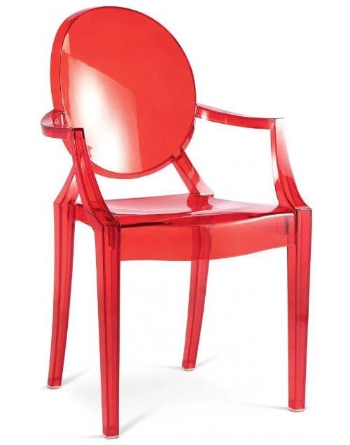 Fauteuil polycarbonate LOUIVA Haut de gamme - Elégant et résistant - Photo n°1