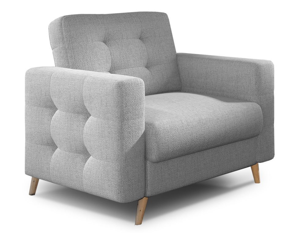 Fauteuil tissu ANSKA - Photo n°1