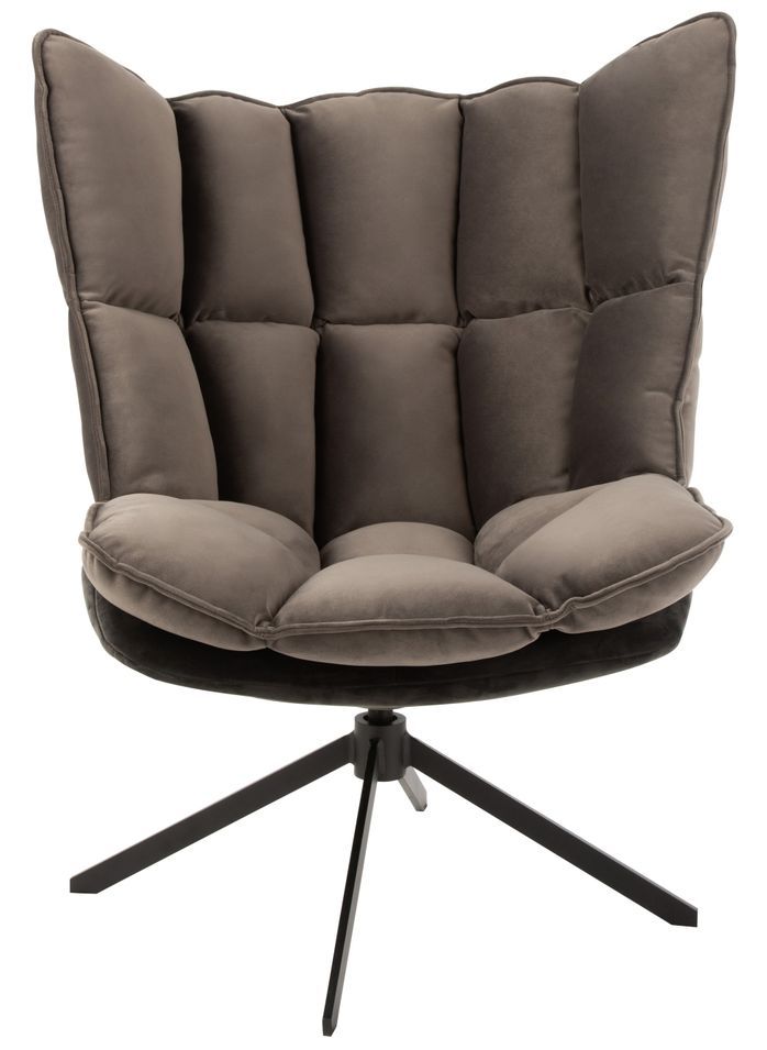 Fauteuil URLA – Élégance capitonnée et confort irrésistible - Photo n°1