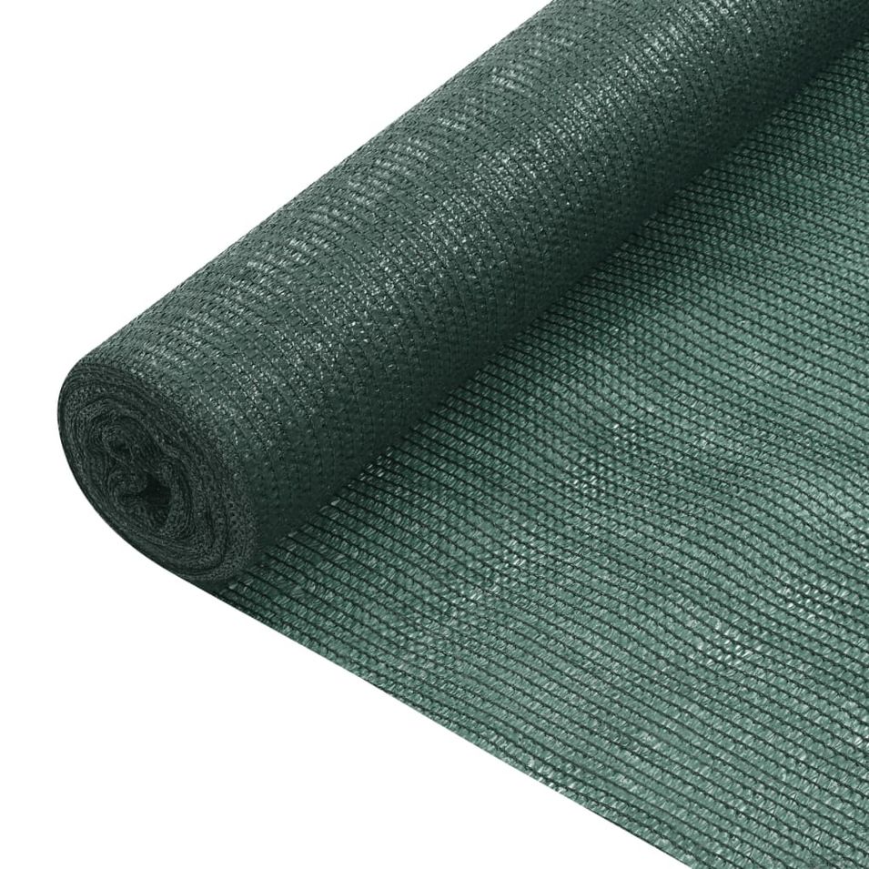 Filet brise-vue Vert 1,2x25 m PEHD 75 g/m² - Photo n°1