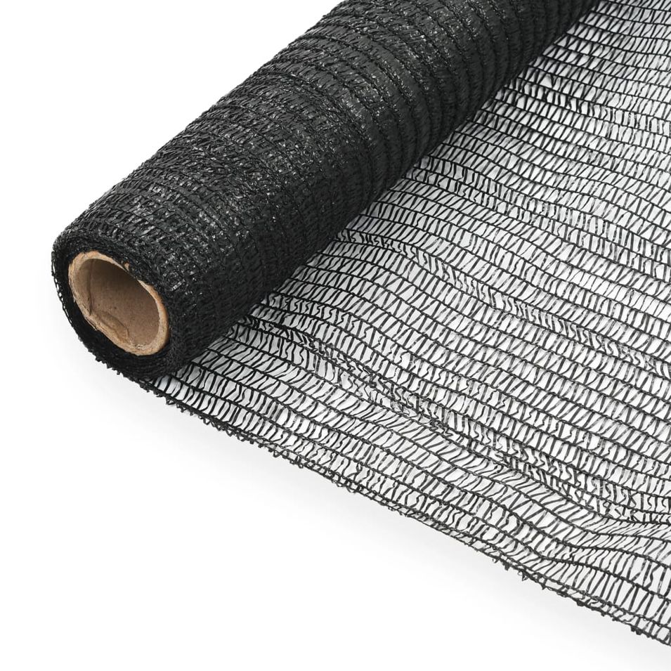 Filet de protection agricole PEHD 2 x 100 m Noir - Photo n°1