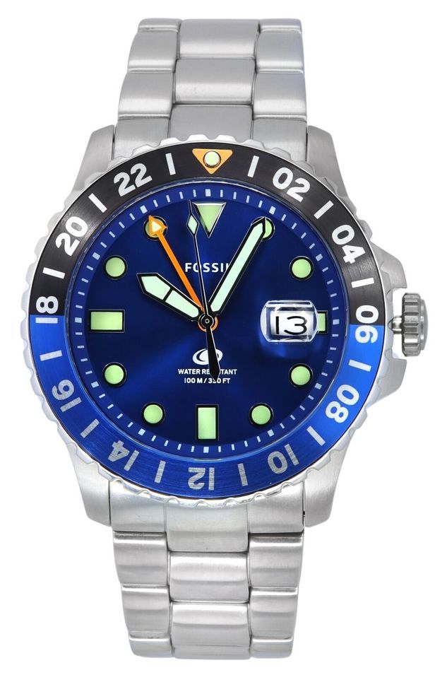 Fossil Blue Gmt FS5991 - Photo n°1