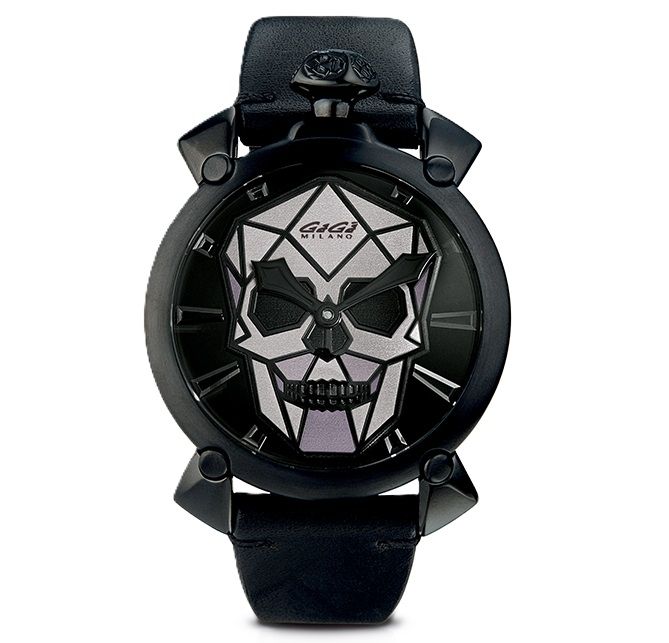 Gagà Milano Bionic Skull - Black 5062BS02B0CVBM0 - Photo n°1