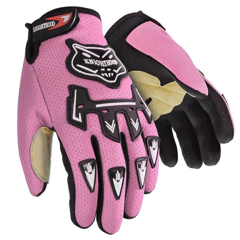 Gant enfant rose pour moto et quad Sporty - Photo n°1