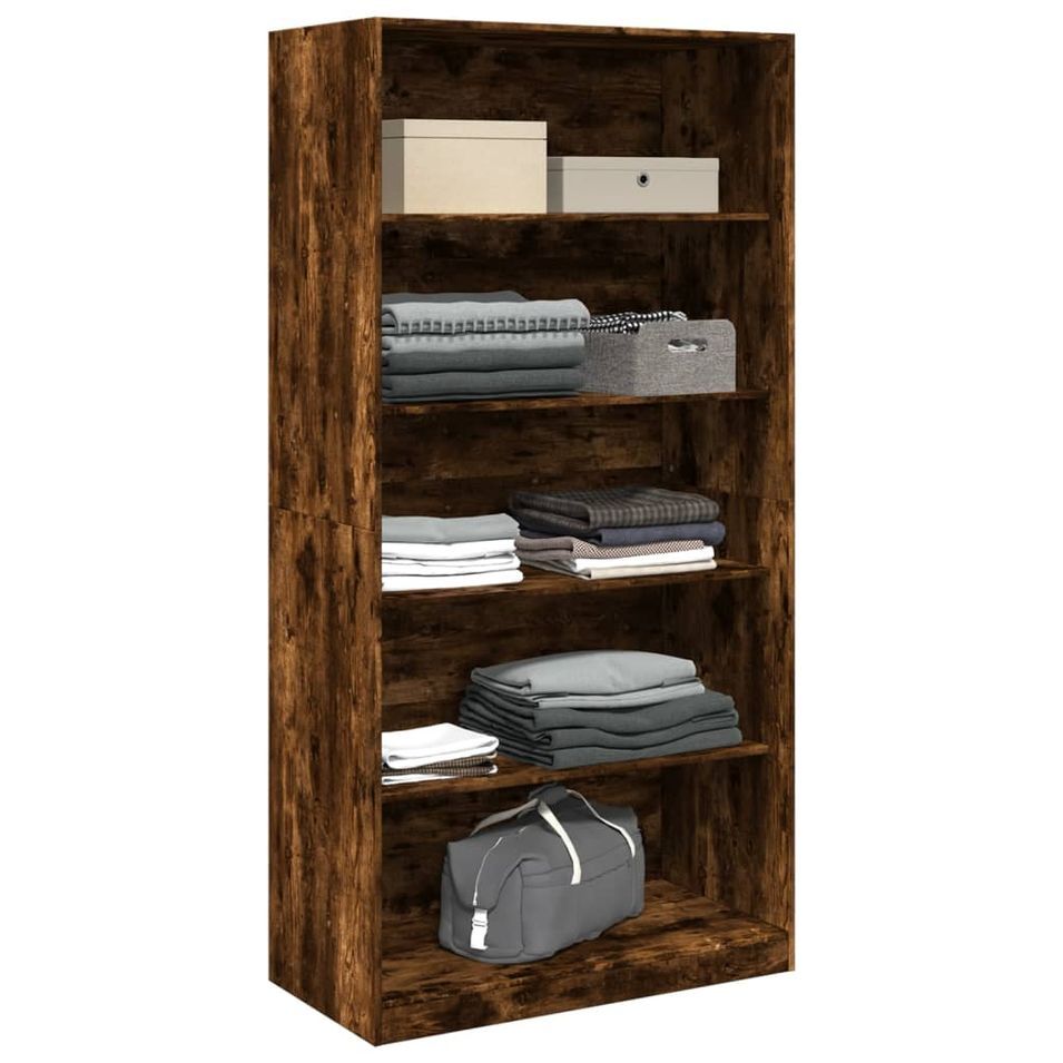 Armoire dressing 4 étagères 100 cm - Collection Taken - Photo n°1