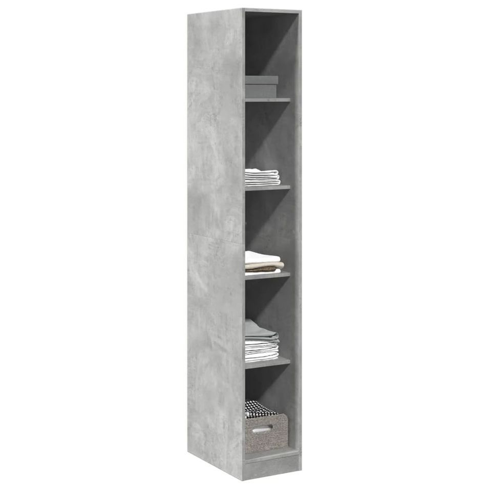 Armoire dressing 4 étagères 30 cm - Collection Taken - Photo n°1