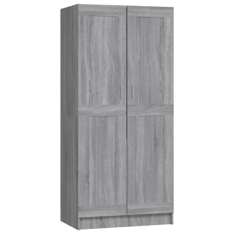 Garde-robe Sonoma gris 82,5x51,5x180 cm Bois d'ingénierie - Photo n°1