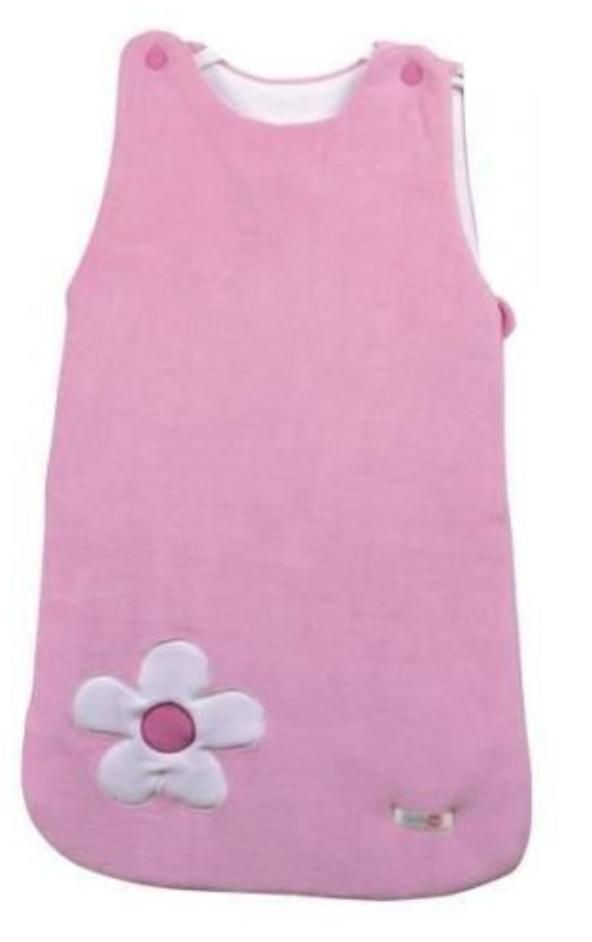 Gigoteuse microfibre Flora rose - Photo n°1