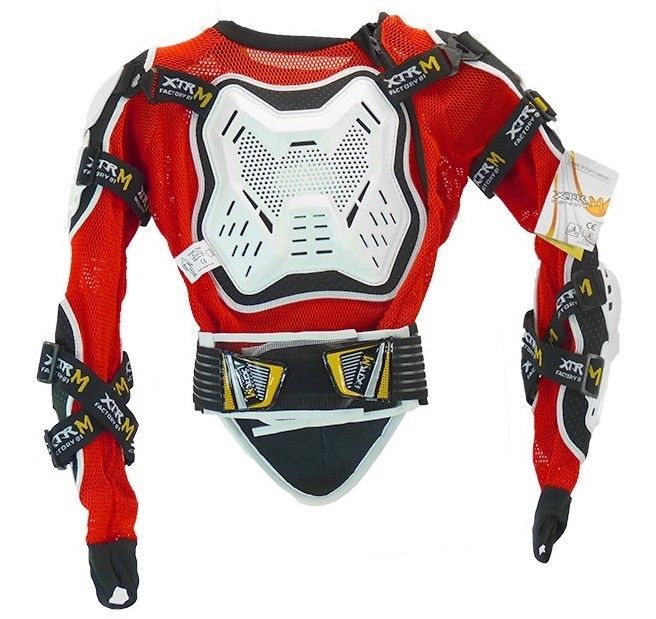 Gilet de protection rigide enfant pour moto et quad XTRM - Photo n°1