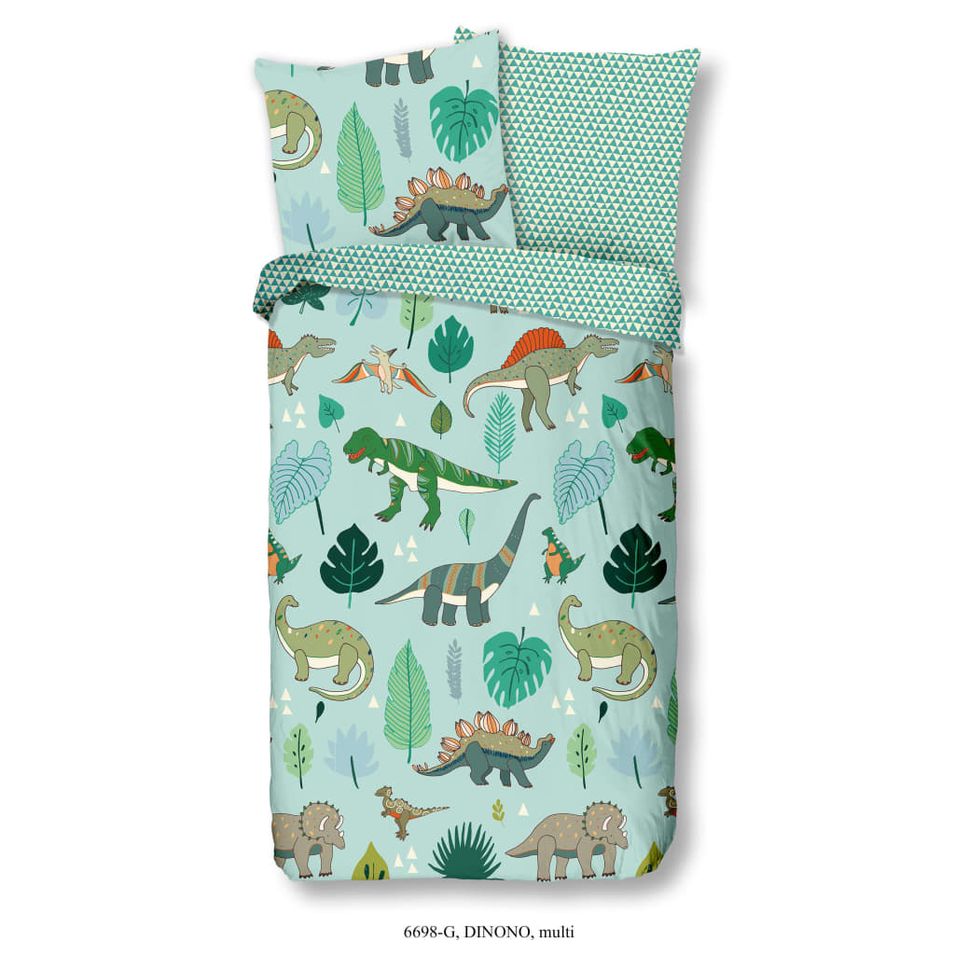 Good Morning Housse de couette pour enfants Dinono 120x150 cm - Photo n°1