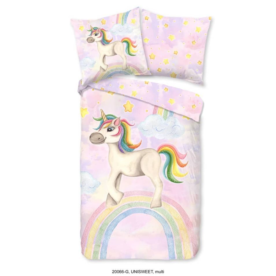 Good Morning Housse de couette pour enfants Unisweet 135x200 cm - Photo n°1