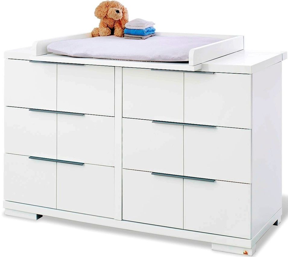 Grande commode à langer blanc Polar - Photo n°1