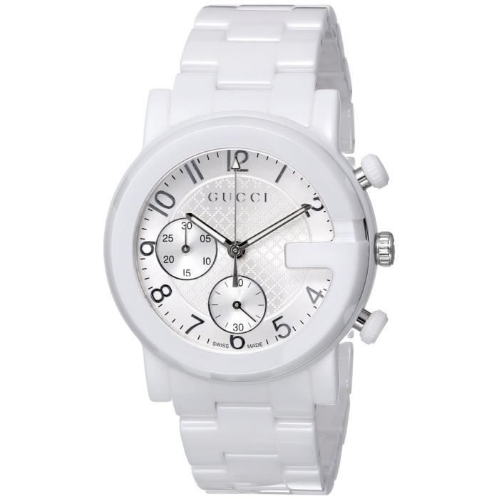 Gucci White Ceramic YA101353 - Photo n°1