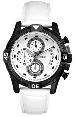 Guess Activator White 44mm Wr : 50mt W18547G2 - Photo n°1