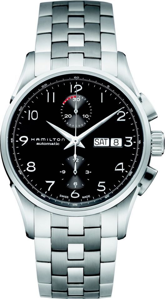 Hamilton Jazzmaster Maestro Auto Ss Black Dial Ss Bracelet H32576135 - Photo n°1