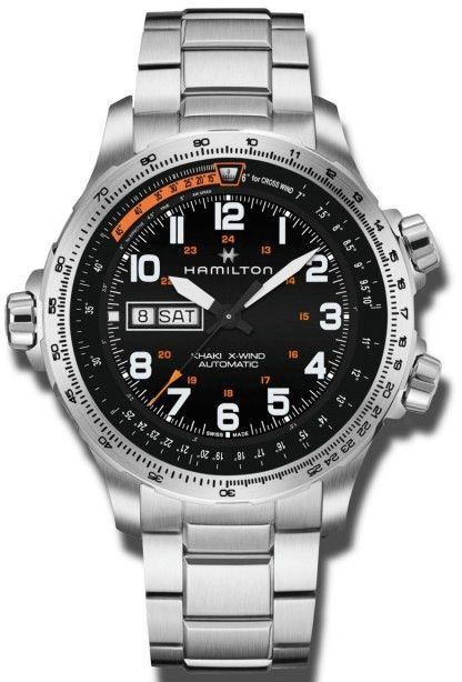 Hamilton Khaki Aviation X-wind Day Date H77755133-CU66AMK0W - Photo n°1