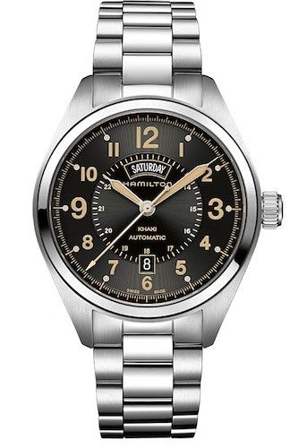 Hamilton Khaki Field Day Date Black Vintage - Bracelet H70505933 - Photo n°1