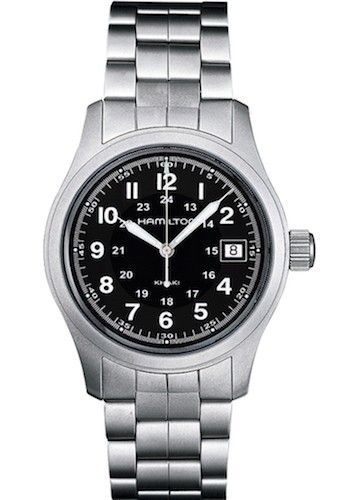 Hamilton Khaki Field Quartz 38mm - Black - Metal H68411133 - Photo n°1