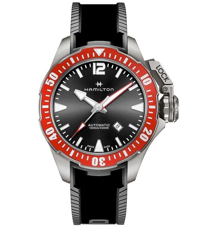 Hamilton Khaki Navy - Frogman Serie Titanium Automatic H77805335 - Photo n°1