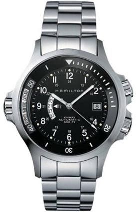 Hamilton Khaki Navy (gmt) - Black - Metal H77615133 - Photo n°1