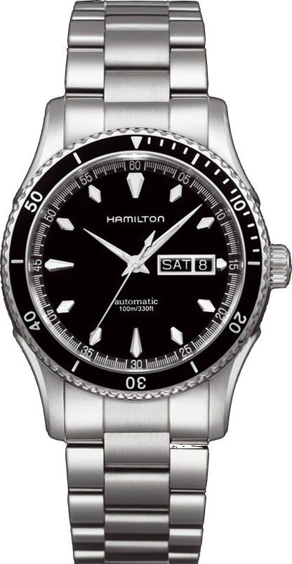 Hamilton Seaview Day-date Black Bracelet H37565131 - Photo n°1