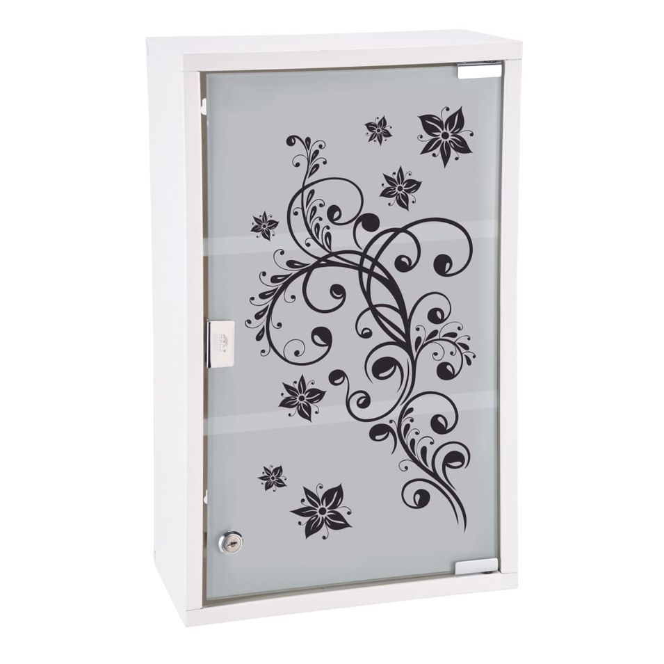 HI Armoire à pharmacie 30 x 15 x 50 cm Acier inoxydable 2 - Photo n°1