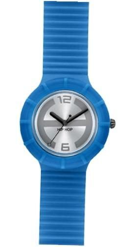 Hip Hop Ghost Collection Blue/silver Dial Fragrance Talc/profumo Talco 35mm HWU0106 - Photo n°1