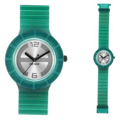 Hip Hop Ghost Collection Green/silver Dial Fragrance Talc/profumo Talco 35mm HWU0107 - Photo n°1