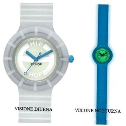 Hip Hop Glowing Collection Trasparent Fluo 32mm HWU0186 - Photo n°1