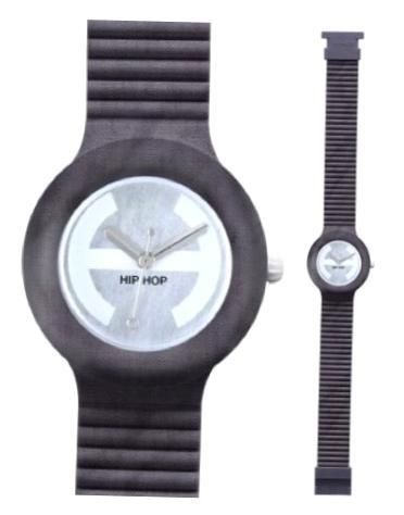 Hip Hop - Man Black Tie 42mm HWU0309 - Photo n°1