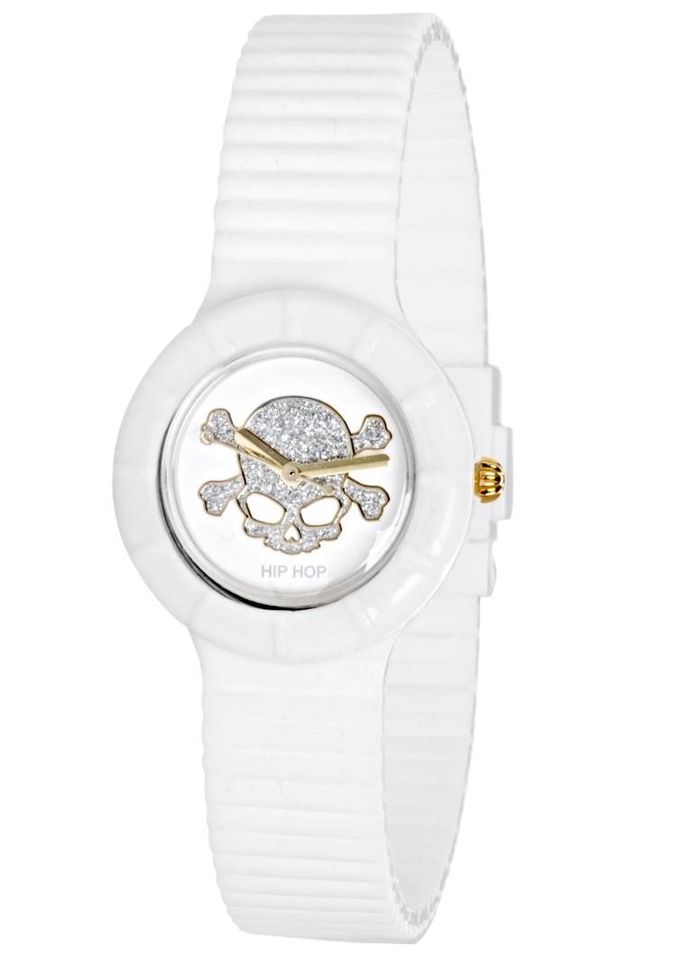 Hip Hop - Skull Bianco/white 32mm Wr 5atm HWU0451 - Photo n°1