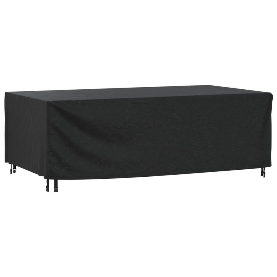 Housse de salon de jardin noir 229x113x73 cm imperméable 420D - Photo n°1