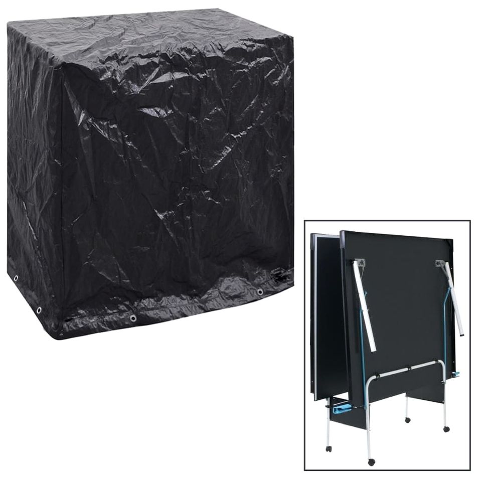 Housse de salon de jardin Table de ping-pong 160x55x182 cm - Photo n°1