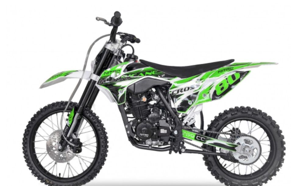 Hurricane 250cc vert 19/16 pouces Dirt bike nouvelle version - Photo n°1