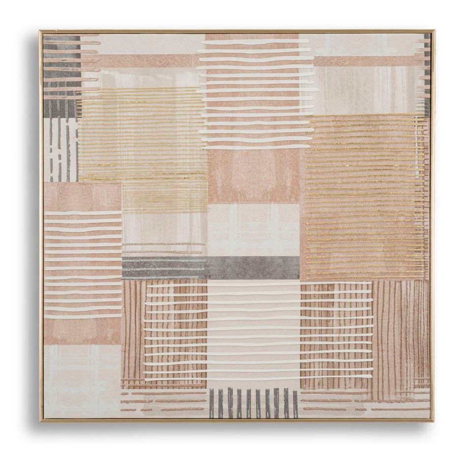 Impression sur toile avec cadre -b- cm 60 x 3 x 60 - Photo n°1