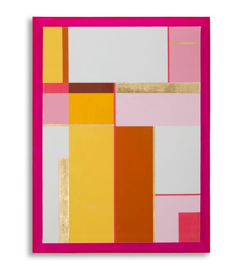 Impression sur toile laquée acrylique avec cadre -b- cm 60 x 3,3 x 80 - Photo n°1