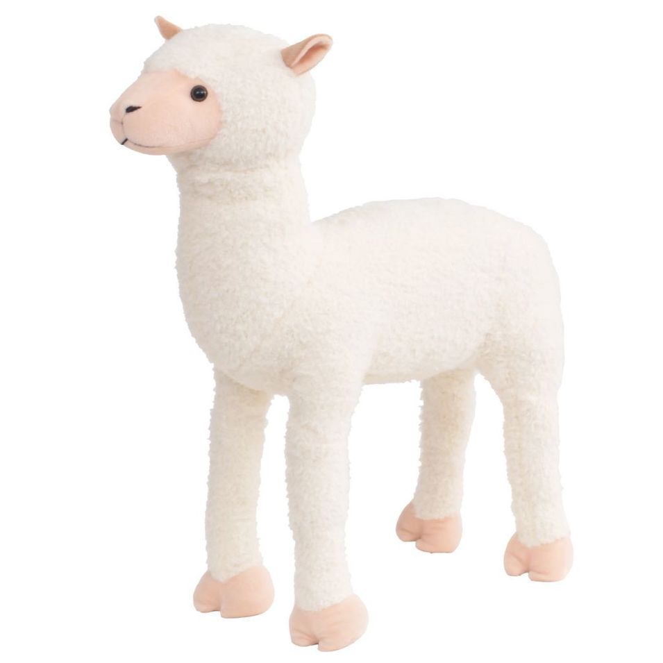Jouet en peluche Alpaga Blanc XXL - Photo n°1