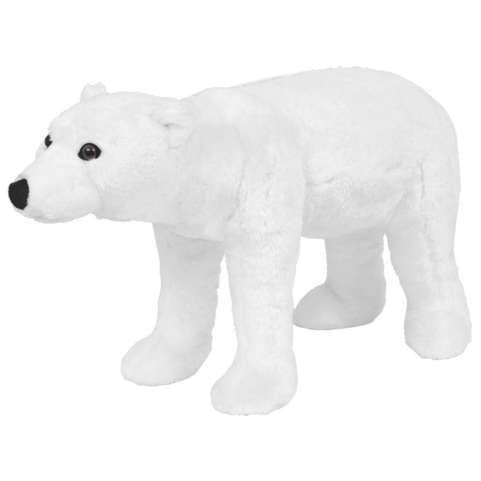 Jouet en peluche Ours polaire Blanc XXL - Photo n°1